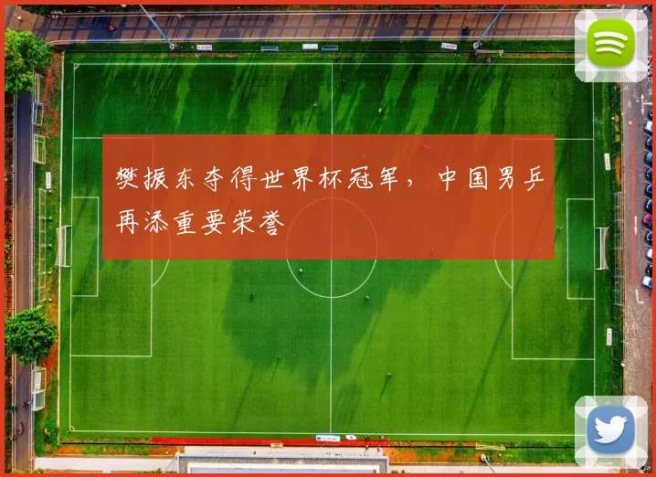 樊振东夺得世界杯冠军,中国男乒再添重要荣誉