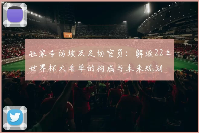 独家专访埃及足协官员：解读22年世界杯大名单的构成与未来规划