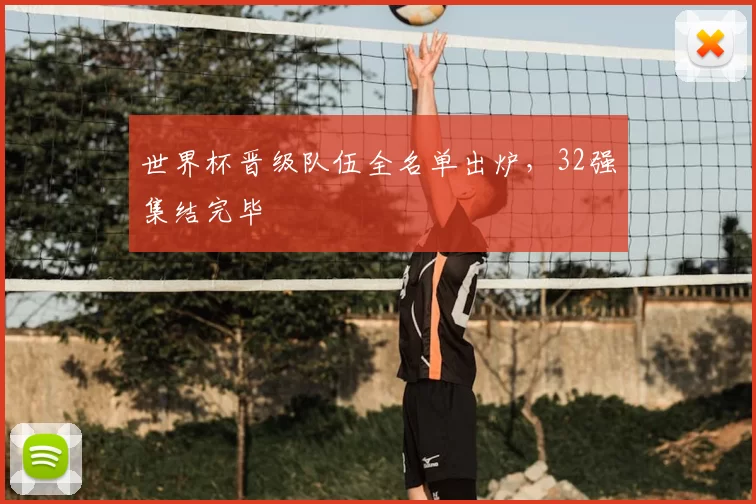 世界杯晋级队伍全名单出炉,32强集结完毕