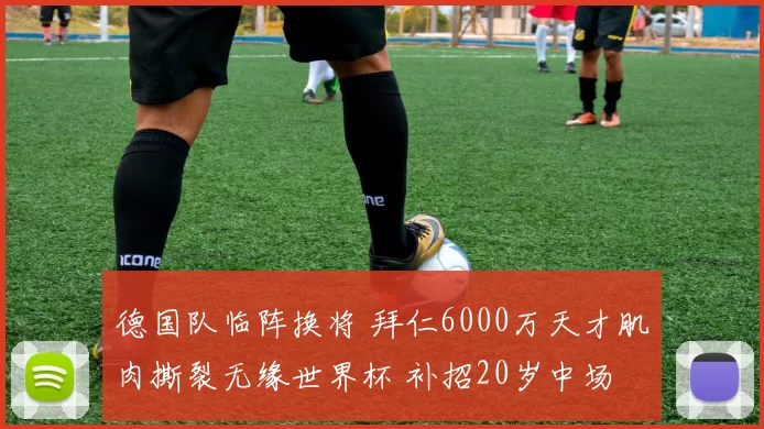 德国队临阵换将 拜仁6000万天才肌肉撕裂无缘世界杯 补招20岁中场