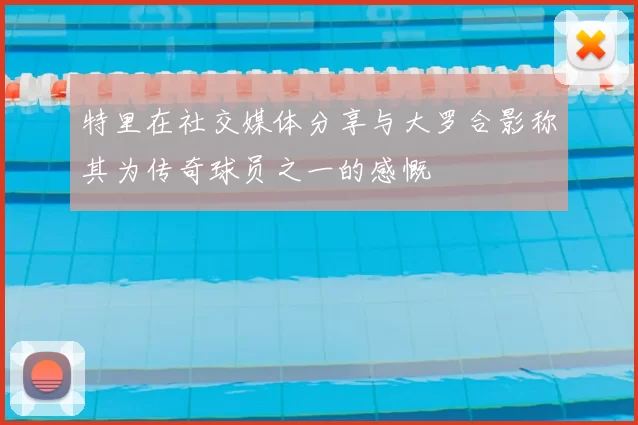 特里在社交媒体分享与大罗合影称其为传奇球员之一的感慨